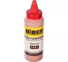 Краска разметочная Biber 43 201 порошковая, красная (0,115кг) тов-048258