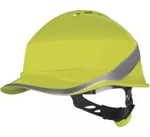 Каска Delta Plus DIAMOND VI WIND с вентиляцией, желтая DIAM6WTRJAFL