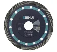 Алмазный диск для резки керамики BIHUI 115 х 22.2мм SUPER THIN TURBO DCBN115