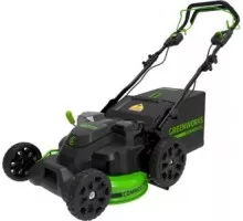 Газонокосилка аккумуляторная GREENWORKS GC82LM61S twinforce, без АКБ и ЗУ 2515607
