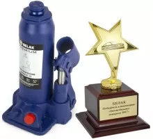 Домкрат бутылочный БелАК PREMIUM гидравлический  2т BAK.30010 BAK.30010