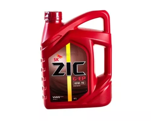 Масло трансмиссионное ZIC G-EP 80W90  4 л [162625]