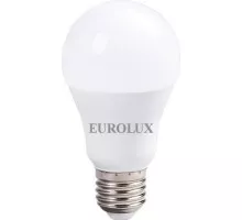 Лампа светодиодная EUROLUX LL-E-A70-20W-230-6K-E27 (груша, 20вт, холод., е27) 76/2/77
