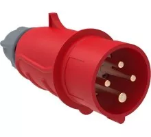 Вилка электрическая кабельная IEK Magnum ССИ-014 16а 3p+pe 380в ip44 PSN02-016-4