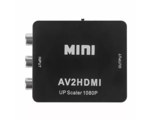 Конвертер REXANT 17-6939 3 RCA на HDMI, пластик, черный Конвертер REXANT 17-6939 3 RCA на HDMI, пластик, черный