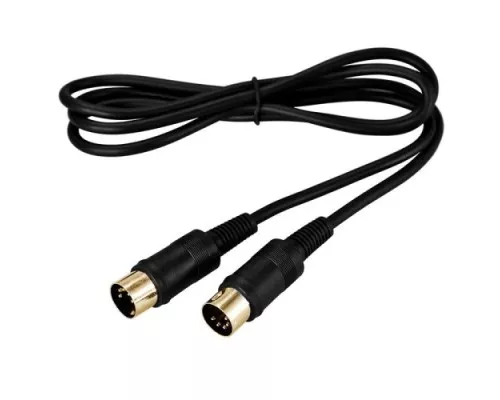 Шнур REXANT 17-2522 DIN 5PIN-DIN 5PIN, 1,5м, Gold Шнур REXANT 17-2522 DIN 5PIN-DIN 5PIN, 1,5м, Gold