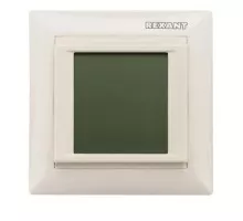 Терморегулятор для теплого пола REXANT RX-419B сенсорный, бежевый  51-0585