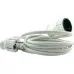 Удлинитель GLANZEN ES-03-005-white силовой шнур штепс. гнездо пвс 3х1,5 3м