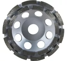 Алмазная чашка двухрядная Atlas Diamant 125х22.2 мм (бетон) 1071022