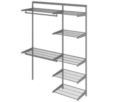 Гардеробная система ПРАКТИК HOME OptimaG150 графит S70299917515