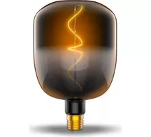 Лампа светодиодная GAUSS V140 filament 5w 200lm 1800к е27 black-clear flexible l 1008802105