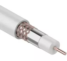 Кабель REXANT RG-6U (75 Oм) Cu/Al/Cu (1,0/Al/48х0,12мм) 64%, бух. 305м 01-2231