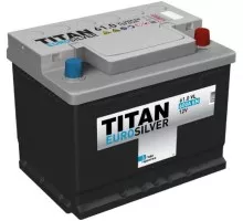 Аккумулятор Titan EUROSILVER 61.0 VL 600А 4607008881370