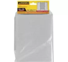 Противомоскитная сетка STAYER STANDARD для окон, стекловолокно+ПВХ белая 12515-11-13 12515-11-13
