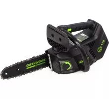 Пила цепная аккумуляторная GREENWORKS GD40TCS бесщеточная, без АКБ и ЗУ (2003807) 2003807