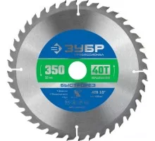 Пильный диск по дереву ЗУБР Быстрорез 350x30мм 40т 36901-350-50-40_z01