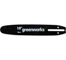 Шина для цепной пилы GREENWORKS 2003807 25 см 2949207