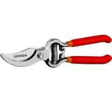 Секатор GRINDA G-5 G-5 цельнокованый, плоскостной, 210мм 423105