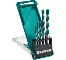 Набор сверл по керамограниту KRAFTOOL KERAMO с твердосплавной пластиной, 5 шт.(4-10мм) 29175-H5