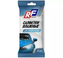 Влажные салфетки для стекол и зеркал RUSEFF (20 шт) 26543N 26543N