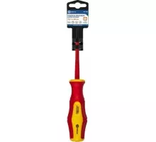 Отвертка крестовая диэлектрическая Кобальт 646-492 ultra grip ph-1х80 мм cr-v, двухкомпонентная рукоя