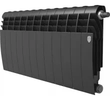 Радиатор ROYAL THERMO Biliner 350 - 12 секции биметалл Noir Sable НС-1197122