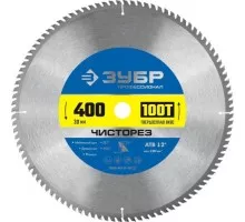 Пильный диск по дереву ЗУБР Чисторез 400x30мм 100т 36905-400-30-100_z01