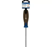 Отвертка крестовая Кобальт 912-076 polywood ph-0х100 мм cr-v, древесно-полимерная рук