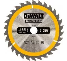 Пильный диск универсальный DeWALT 165х30тх20 мм Construction DT1935-QZ DT1935-QZ