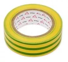 Изолента ARNEZI R8030504 ПВХ 19 мм x10 м толщина 130 мик, желто-зеленая