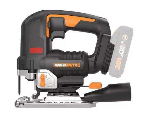 Лобзик аккумуляторный WORX WX542.9 бесщеточный, без АКБ и ЗУ Лобзик аккумуляторный WORX WX542.9 бесщеточный, без АКБ и ЗУ