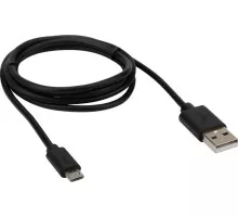 Кабель REXANT 18-4268 USB-A – micro USB, 1A, 1м, ПВХ, черный