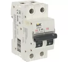 Автоматический выключатель IEK M06N ARMAT модульный 2п c 40А AR-M06N-2-C040