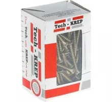 Саморез Tech-KREP 6,0 х 90 (уп. 50 шт.) универсальный, желтый 102274