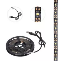 Лента светодиодная LAMPER  141-2003 5B, SMD2835, 4,8Bт/м, 60LED/м, 6500К, 8мм/3м, USB