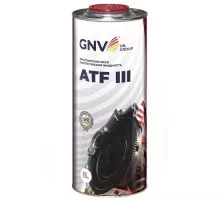 Масло трансмиссионное GNV ATF III 1 л (металл. канистра) GA311110M260751110001