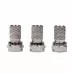 Делитель REXANT 05-6101 ТВх2 под F-разъем, 5-1000МГц, Silver