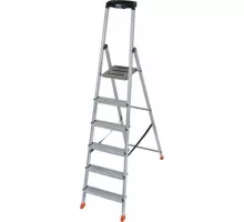 Стремянка алюминиевая KRAUSE MONTO SAFETY 6 ступеней 128966