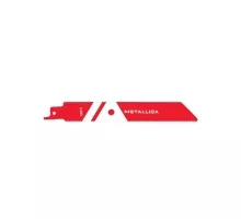 Полотна для сабельных пил METALLICA Ultra S123XF 150/125мм шаг 1,8-3,2мм, BiM Progressor, по металл 908389