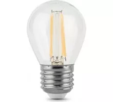 Лампа светодиодная GAUSS Шар filament шар 7w 580lm 4100к е27 led 105802207