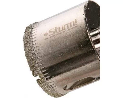 Алмазная коронка для мокрого сверления STURM 1055-09-3555 по керамике и стеклу Алмазная коронка для мокрого сверления STURM 1055-09-3555 по керамике и стеклу