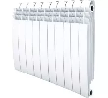 Радиатор отопления ROYAL THERMO Biliner 500 new - 10 секций биметалл Bianco Traffico НС-1176294