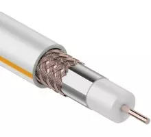 Кабель REXANT SAT 50 M Cu/Al/Cu (1,00мм/64x0,12мм) 100м, белый 01-2401