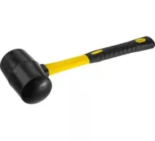 Киянка STAYER MASTER 450г черная резиновая с фиберглассовой рукояткой 2054-65