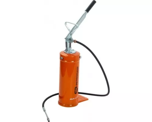 Нагнетатель смазки PETROPUMP PP210011 ручной емкостью 8 кг, 150 бар, эконом версия Нагнетатель смазки PETROPUMP PP210011 ручной емкостью 8 кг, 150 бар, эконом версия