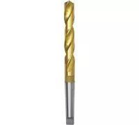 Сверло по металлу Профоснастка №2140 Эксперт D 27 мм Конус Морзе 3 HSS M2 TIN (6542)/118° din 345 30205140