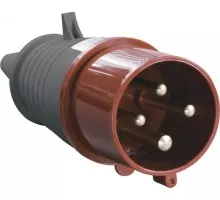Вилка электрическая кабельная IEK ССИ-024 32а 3p+pe 380в ip44 PSR02-032-4