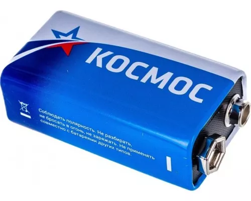 Элемент питания батарейка КОСМОС 6F221BL Космос 1*BL [KOC6F221BL]