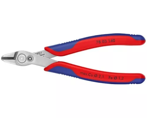 Бокорезы KNIPEX KN-7803140SB Electronic Super Knips XL прецизионные Бокорезы KNIPEX KN-7803140SB Electronic Super Knips XL прецизионные