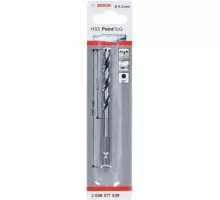 Сверло по металлу BOSCH 6,0 х 57/98 мм, HSS PointTeQ с шестигранным хвостовиком 2608577528